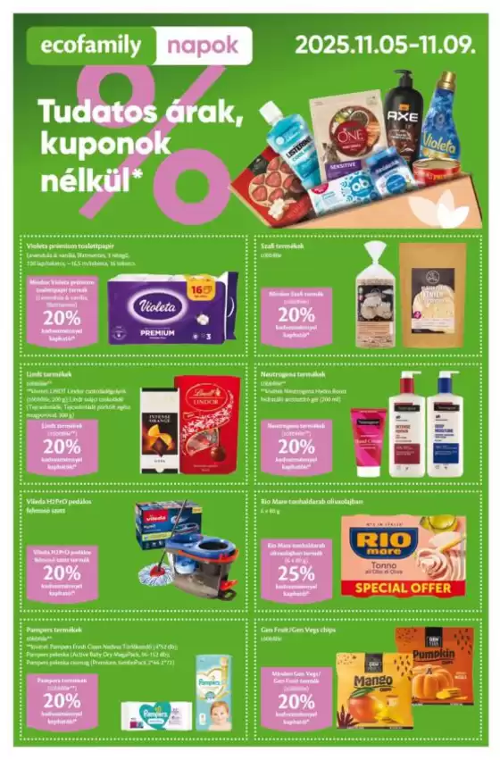 Eco Family katalógus, Gyál | Eco Family akciós | 2025-11-05T00:00:00.000Z - 2025-11-09T00:00:00.000Z
