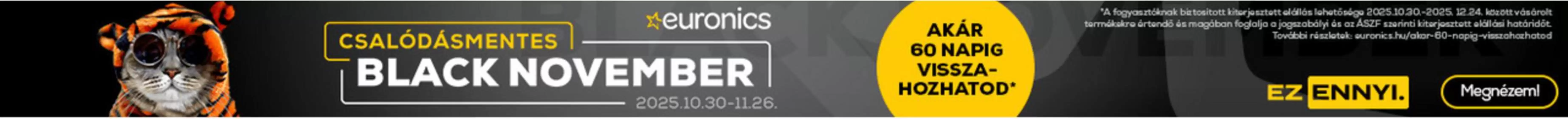 Euronics katalógus, Balatonfüred | Exkluzív akciók | 2025-10-30T00:00:00.000Z - 2025-11-26T00:00:00.000Z