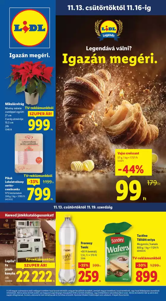Lidl katalógus, Bonyhád | Akciós újság – 46.hét | 2025-11-13T00:00:00.000Z - 2025-11-19T00:00:00.000Z