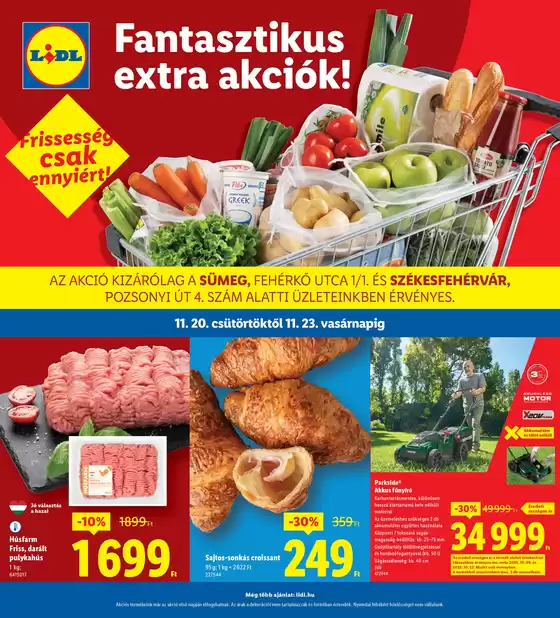 Lidl katalógus, Dunaújváros | Érvényes 11.20-tól | 2025-11-20T00:00:00.000Z - 2025-11-23T00:00:00.000Z