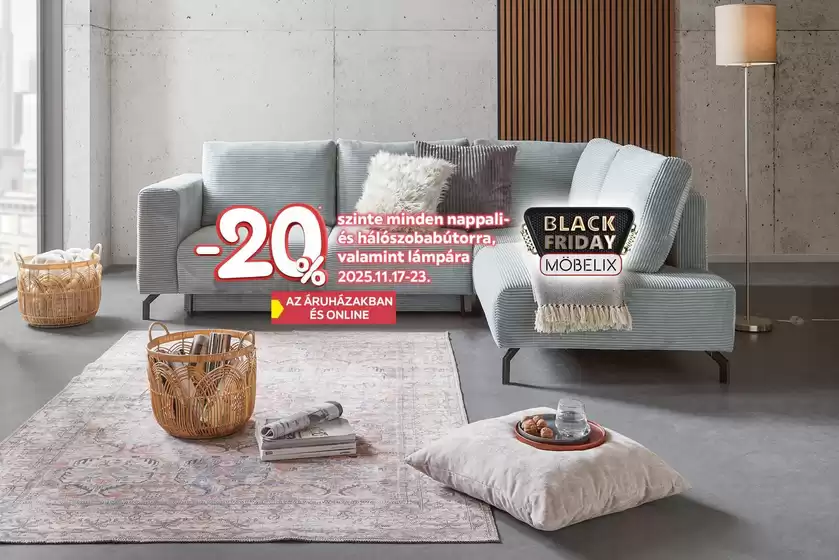 Möbelix katalógus | Möbelix akciós | 2025-11-17T00:00:00.000Z - 2025-11-23T00:00:00.000Z