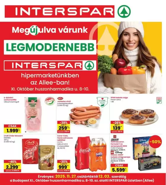 Interspar katalógus, Makó | SPAR | 2025-11-27T00:00:00.000Z - 2025-12-03T00:00:00.000Z