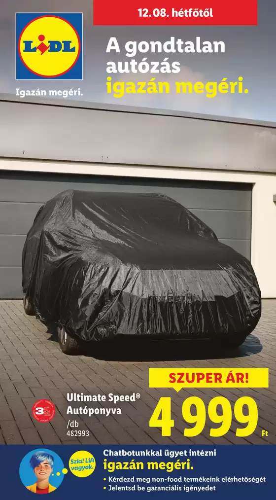 Lidl katalógus, Pápa | Nonfood kínálatunk - 49. hét | 2025-12-04T00:00:00.000Z - 2025-12-10T00:00:00.000Z