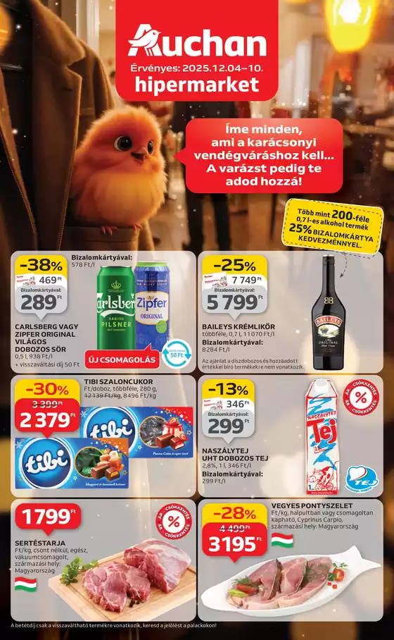 Auchan katalógus, Győr | Auchan akciós | 2025-12-01T00:00:00.000Z - 2025-12-10T00:00:00.000Z