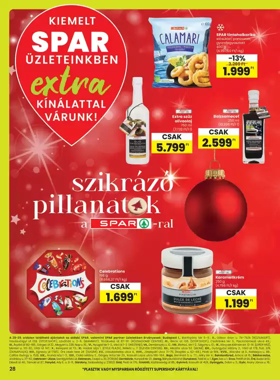 Spar katalógus, Budaörs | Csúcsajánlatok a takarékosoknak | 2025-12-06T00:00:00.000Z - 2025-12-20T00:00:00.000Z