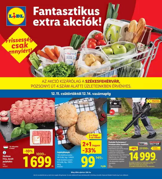 Lidl katalógus, Budaörs | Érvényes 12.11-től | 2025-12-11T00:00:00.000Z - 2025-12-14T00:00:00.000Z