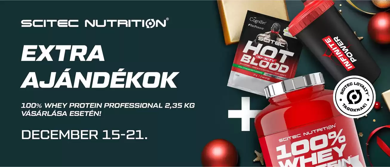 Scitec Nutrition katalógus | Scitec Nutrition akciós | 2025-12-15T00:00:00.000Z - 2025-12-21T00:00:00.000Z