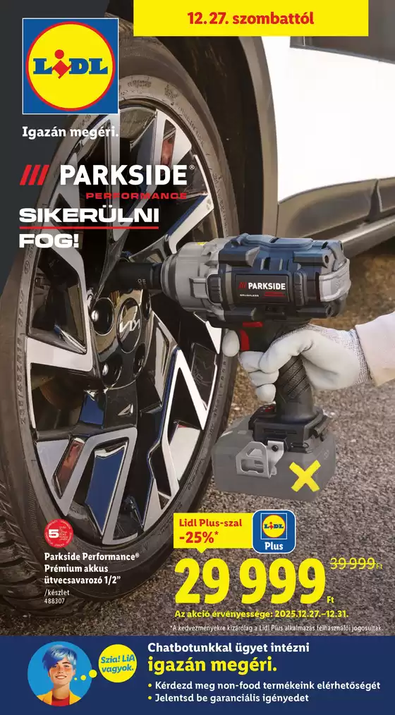 Lidl katalógus, Aszód | Nonfood kínálatunk - 52. hét | 2025-12-25T00:00:00.000Z - 2025-12-31T00:00:00.000Z