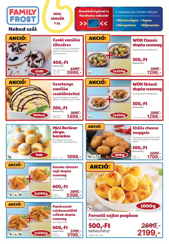 Family Frost katalógus, Tiszafüred | Exkluzív akciók | 2026-01-07T00:00:00.000Z - 2026-01-31T00:00:00.000Z
