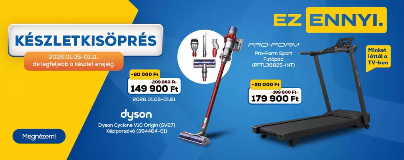 Euronics katalógus, Kaposvár | Euronics akciós | 2026-01-05T00:00:00.000Z - 2026-01-21T00:00:00.000Z