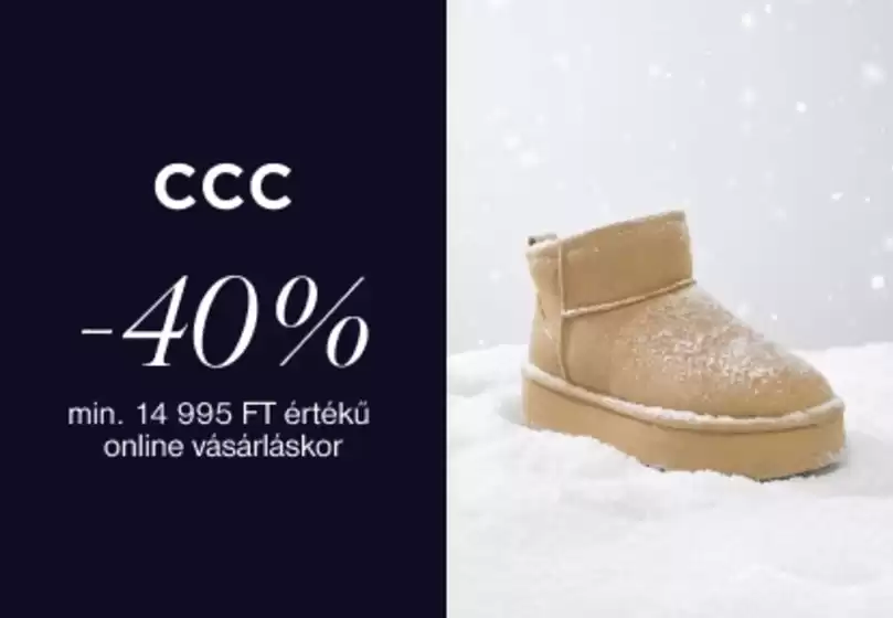 CCC katalógus, Szentendre | CCC akciós | 2026-01-08T00:00:00.000Z - 2026-01-22T00:00:00.000Z