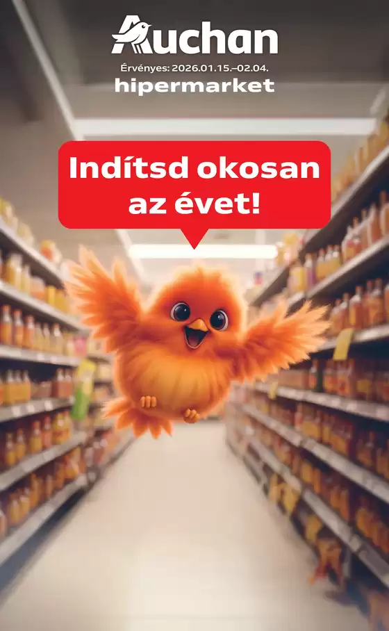 Auchan katalógus, Füzesabony | Különleges ajánlatok Önnek | 2026-01-12T00:00:00.000Z - 2026-02-04T00:00:00.000Z