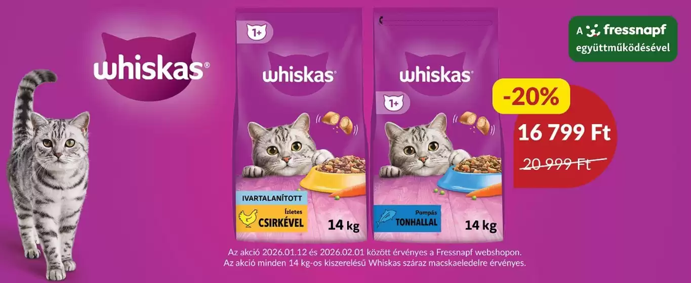 Fressnapf katalógus, Tiszakécske | Fressnapf akciós | 2026-01-12T00:00:00.000Z - 2026-02-01T00:00:00.000Z