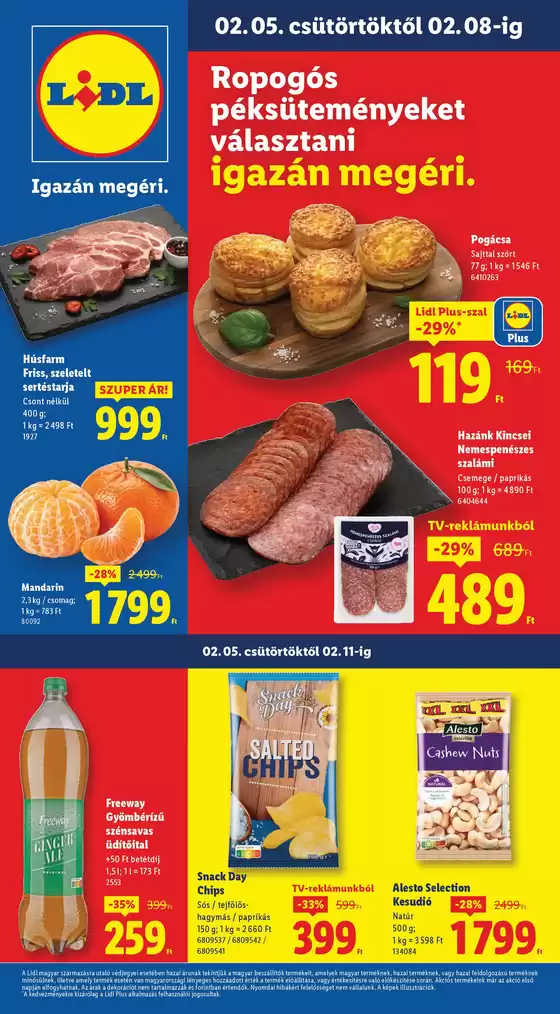 Lidl katalógus, Mezőkövesd | Akciós újság 06. hét | 2026-02-05T00:00:00.000Z - 2026-02-11T00:00:00.000Z