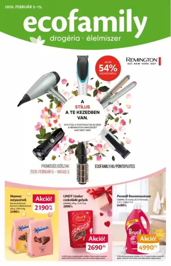 Eco Family katalógus, Tata | Eco Family akciós | 2026-02-05T00:00:00.000Z - 2026-05-03T00:00:00.000Z
