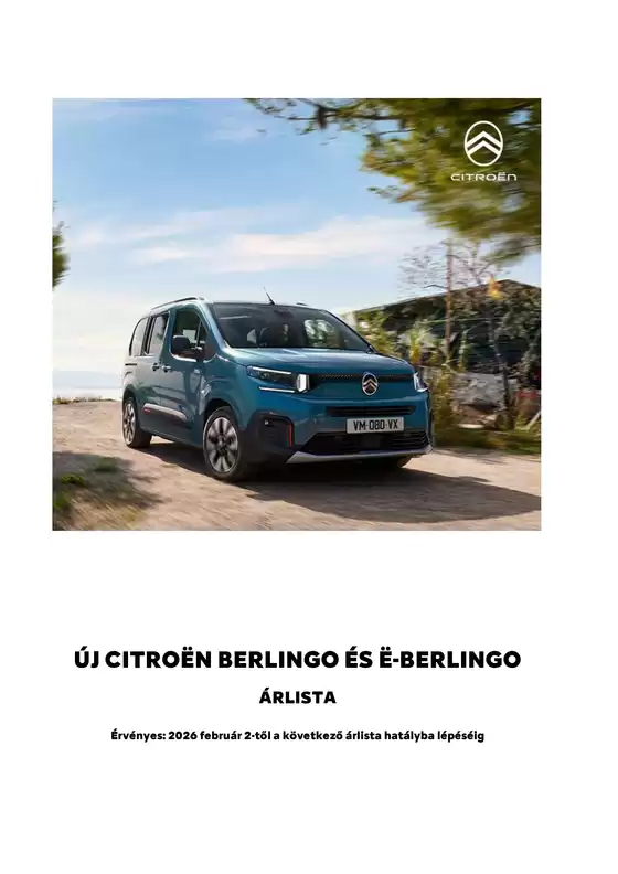 Citroën katalógus, Szolnok | Berlingo | 2026-01-01T00:00:00.000Z - 2026-12-31T00:00:00.000Z