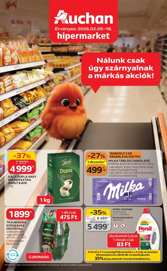 Auchan katalógus, Harkány | Aktuális különleges akciók | 2026-02-02T00:00:00.000Z - 2026-02-18T00:00:00.000Z
