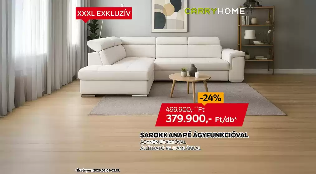 XXXLutz katalógus, Debrecen | XXXLutz | 2026-02-01T00:00:00.000Z - 2026-02-15T00:00:00.000Z