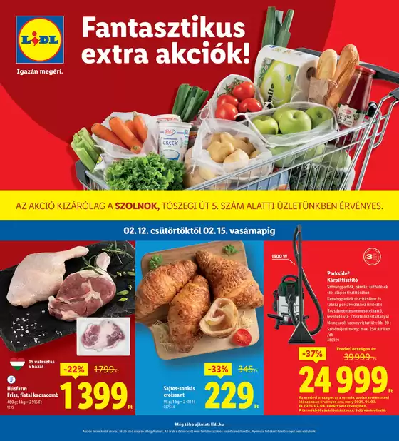Lidl katalógus, Harkány | Érvényes 02.12-től | 2026-02-12T00:00:00.000Z - 2026-02-15T00:00:00.000Z