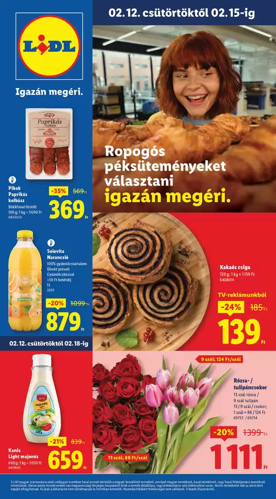 Lidl katalógus, Harkány | Akciós újság 07. hét | 2026-02-12T00:00:00.000Z - 2026-02-18T00:00:00.000Z