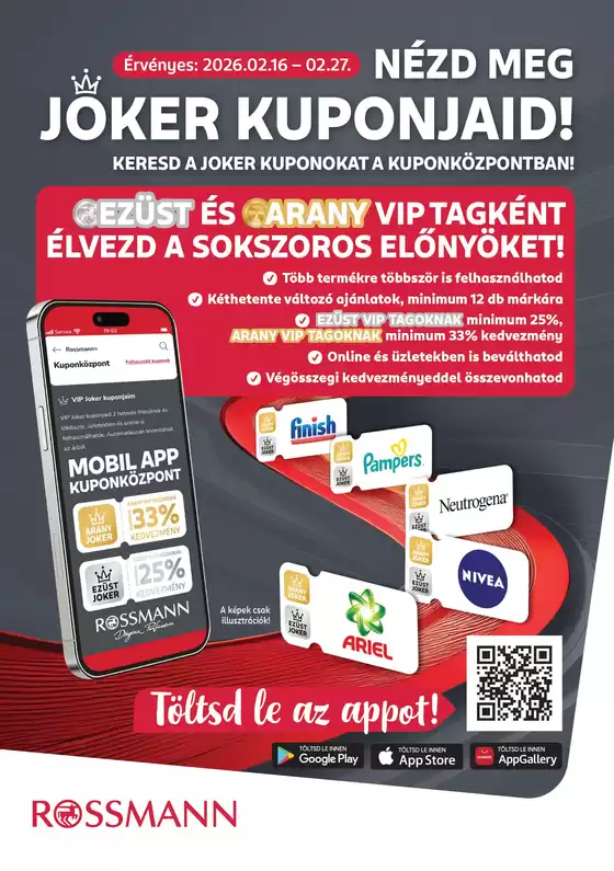 Rossmann katalógus | A legjobb ajánlataink Önnek | 2026-02-12T00:00:00.000Z - 2026-02-27T00:00:00.000Z