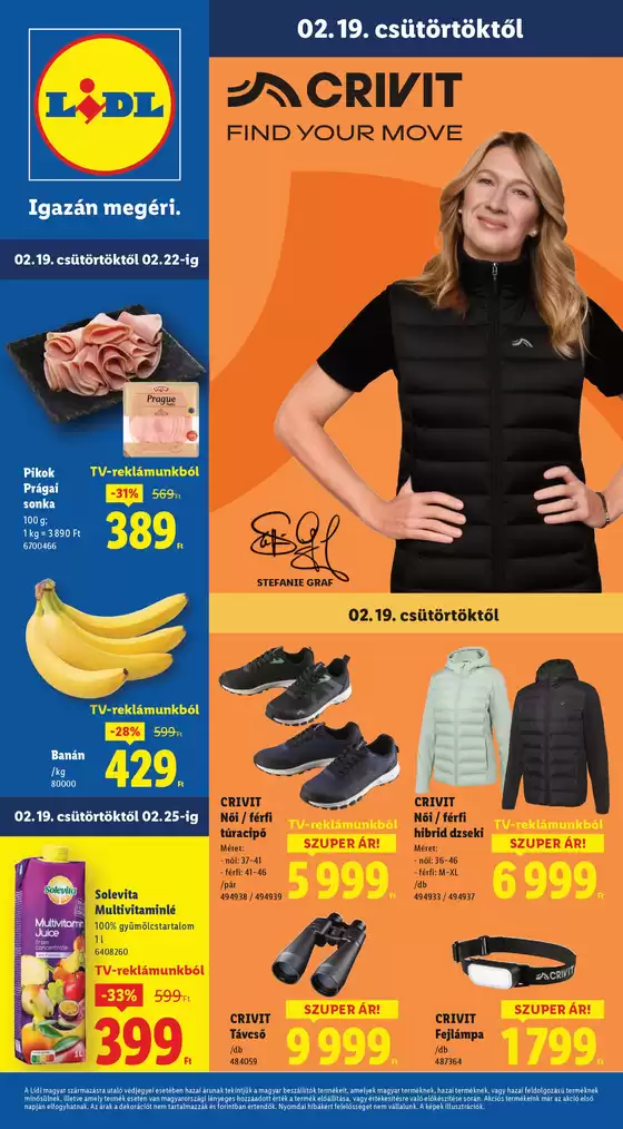 Lidl katalógus, Szigetszentmiklós | Akciós újság 08. hét | 2026-02-19T00:00:00.000Z - 2026-02-25T00:00:00.000Z