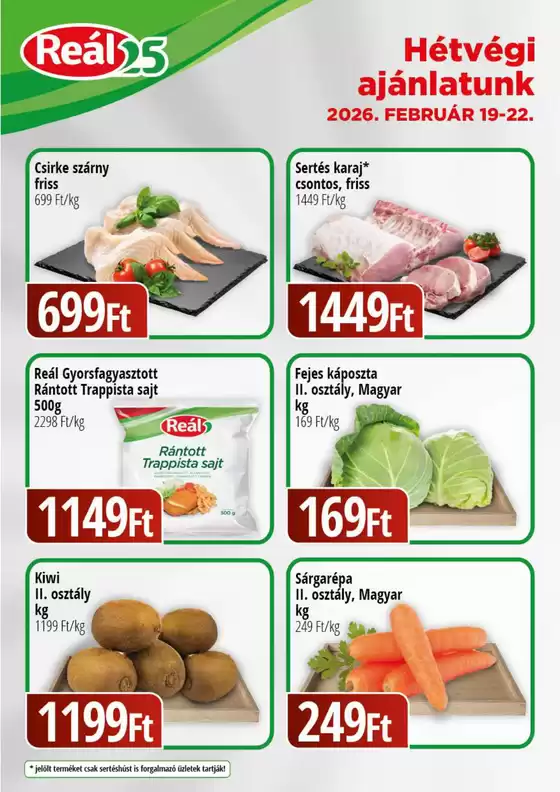 Real katalógus, Kaposvár | Bevásárló hétvége Pest | 2026-02-19T00:00:00.000Z - 2026-02-22T00:00:00.000Z