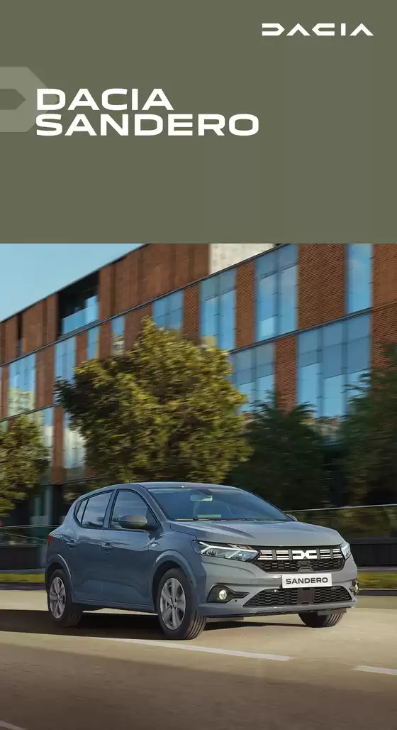 Dacia katalógus, Zalaegerszeg | Dacia Sandero Árlista letöltése Brosúra letöltése | 2026-02-16T00:00:00.000Z - 2026-03-02T00:00:00.000Z