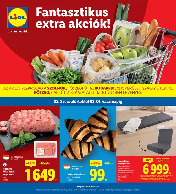 Lidl katalógus, Vecsés | Érvényes 02.26-tól | 2026-02-26T00:00:00.000Z - 2026-03-01T00:00:00.000Z