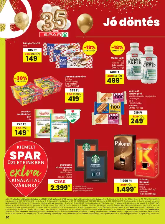 Spar katalógus, Győr | A legjobb ajánlataink Önnek | 2026-02-21T00:00:00.000Z - 2026-03-07T00:00:00.000Z