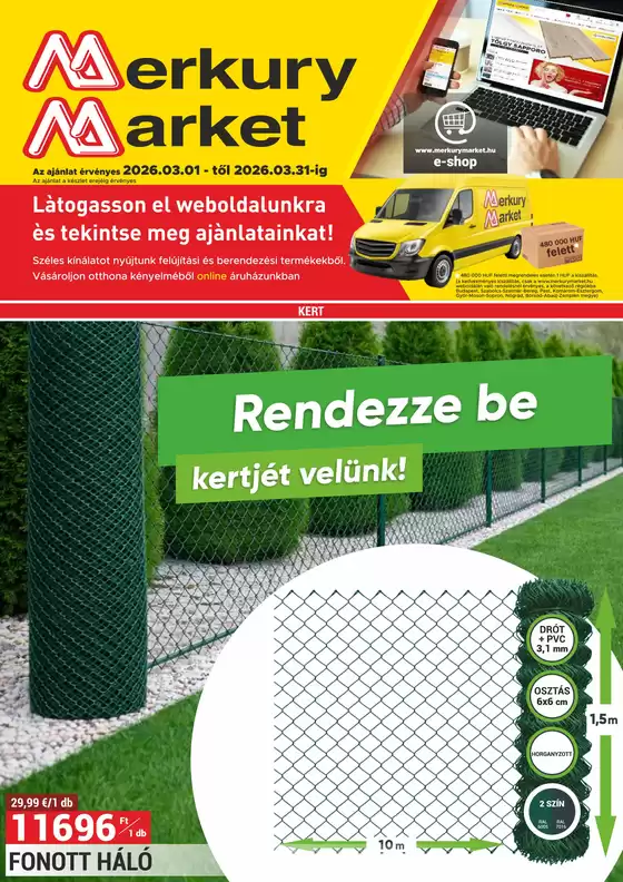 Merkury Market katalógus, Tököl | V2 hu 03 2026 | 2026-03-01T00:00:00.000Z - 2026-03-31T00:00:00.000Z