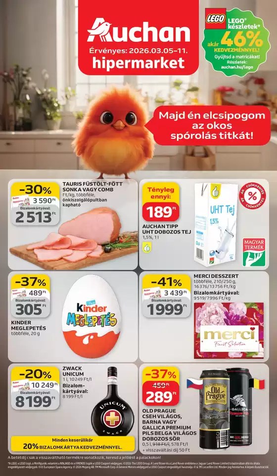 Auchan katalógus, Törökbálint | Auchan akciós | 2026-03-02T00:00:00.000Z - 2026-03-11T00:00:00.000Z