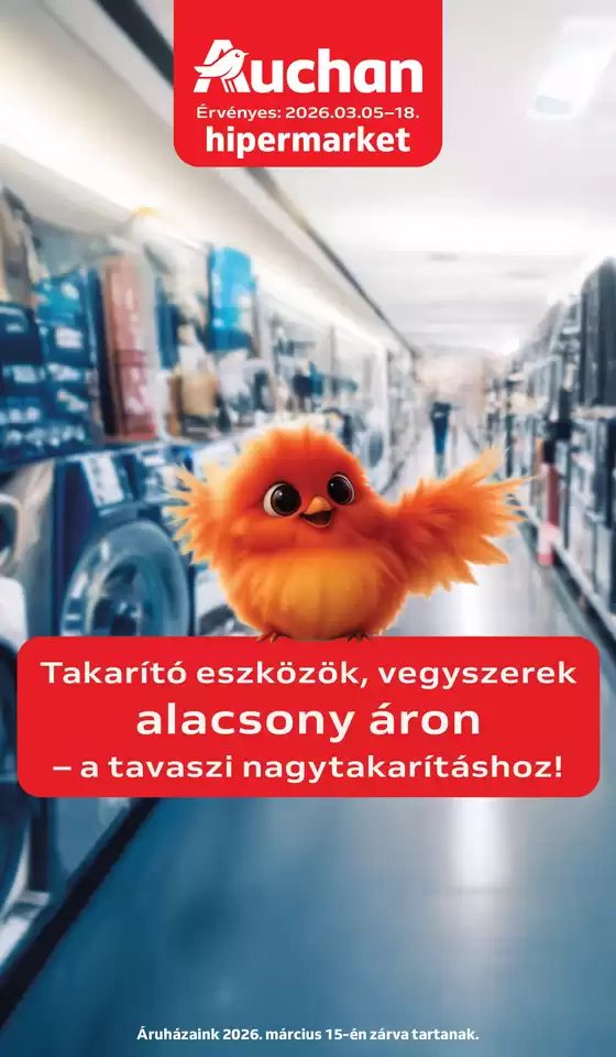 Auchan katalógus, Törökbálint | Széles választék az ajánlatokból | 2026-03-02T00:00:00.000Z - 2026-03-18T00:00:00.000Z