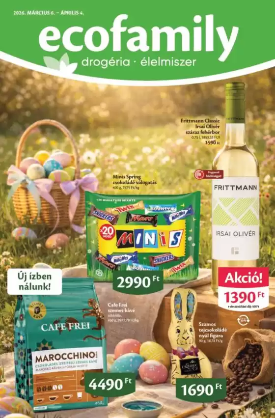 Eco Family katalógus, Vésztő | Exkluzív akciók | 2026-03-06T00:00:00.000Z - 2026-04-04T00:00:00.000Z