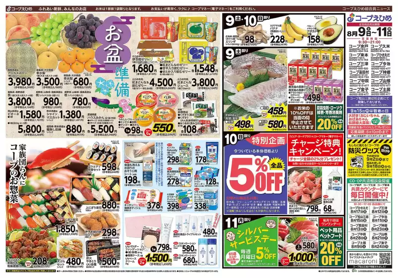 現在の特別プロモーション