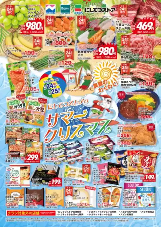 岡崎市でのにしてつストアのカタログ | 排他的な掘り出し物 | 2025-08-24T00:00:00.000Z - 2025-08-25T00:00:00.000Z