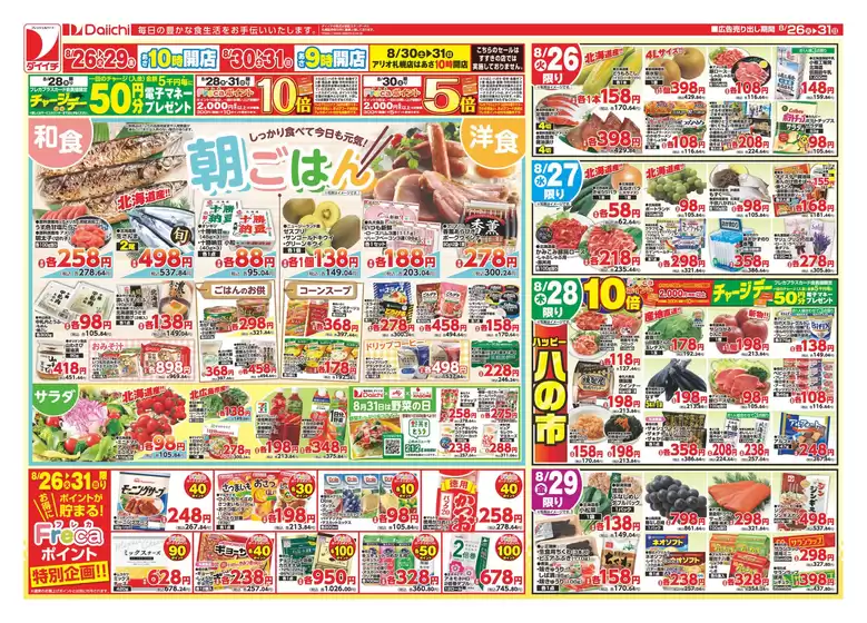 現在の特別プロモーション