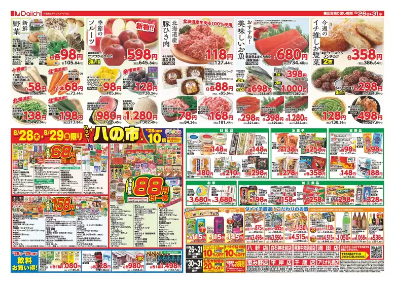 現在の特別プロモーション