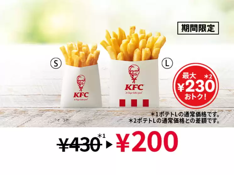 ケンタッキーフライドチキン チラシ