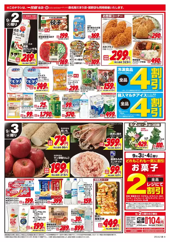 一号舘 最新チラシ