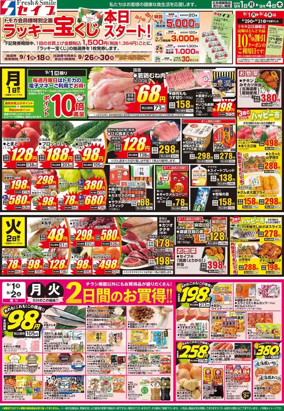 セイブ チラシ