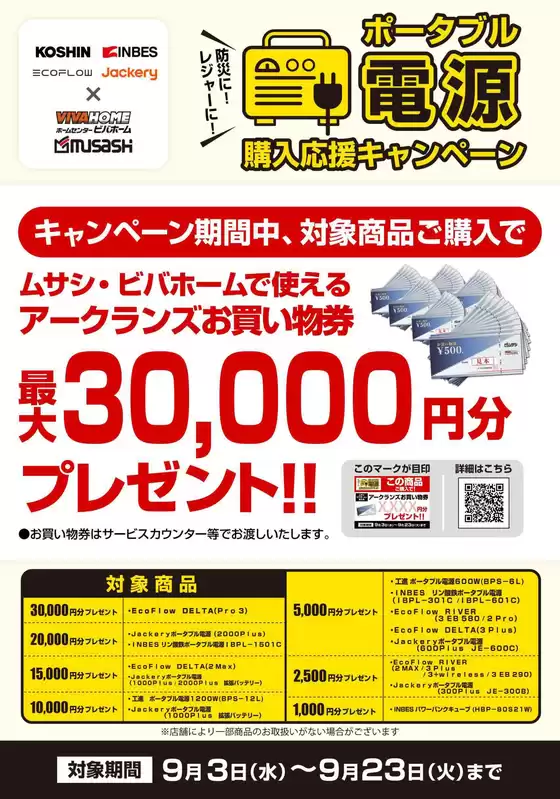 現在の掘り出し物とオファー