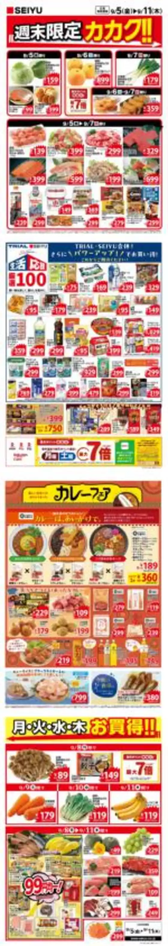 矢巾町での西友のカタログ | 現在の特別プロモーション | 2025-09-11T00:00:00.000Z - 2025-09-25T00:00:00.000Z