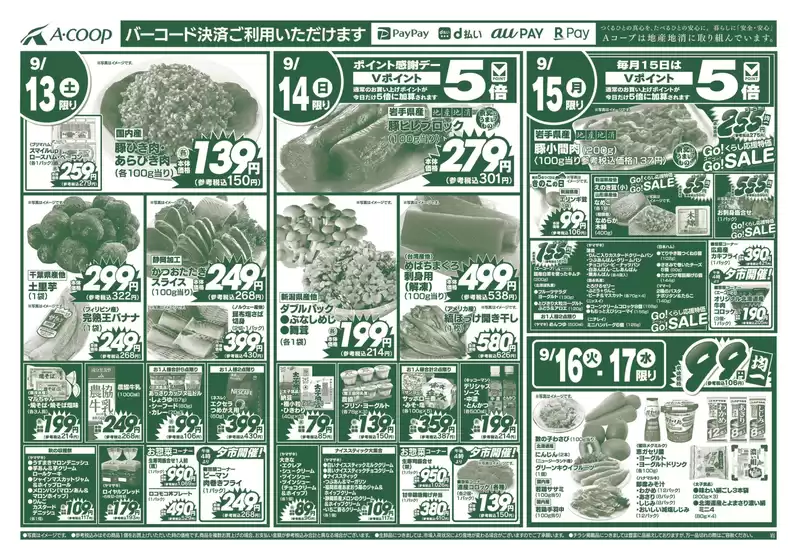 現在の取引とオファー