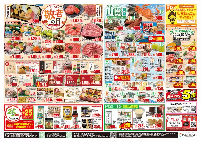 現在の特別プロモーション
