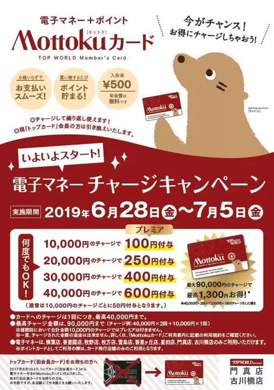 市原市でのトップワールドのカタログ | すべてのお客様のための素晴らしいオファー | 2025-09-16T00:00:00.000Z - 2025-09-30T00:00:00.000Z