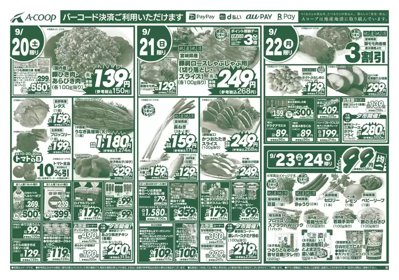 現在の特別プロモーション