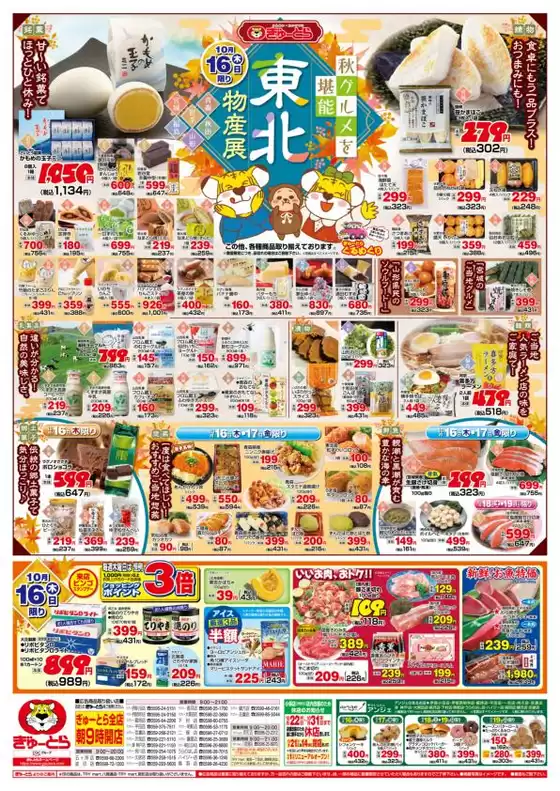 ぎゅーとら 最新チラシ