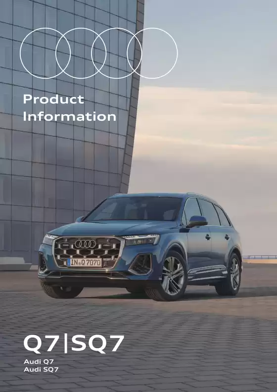 福岡市でのアウディのカタログ | Q7 SQ7 Information | 2025-10-20T00:00:00.000Z - 2025-11-03T00:00:00.000Z