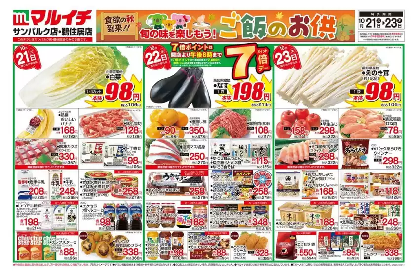 マルイチのカタログ | 割引とプロモーション | 2025-10-21T00:00:00.000Z - 2025-11-04T00:00:00.000Z